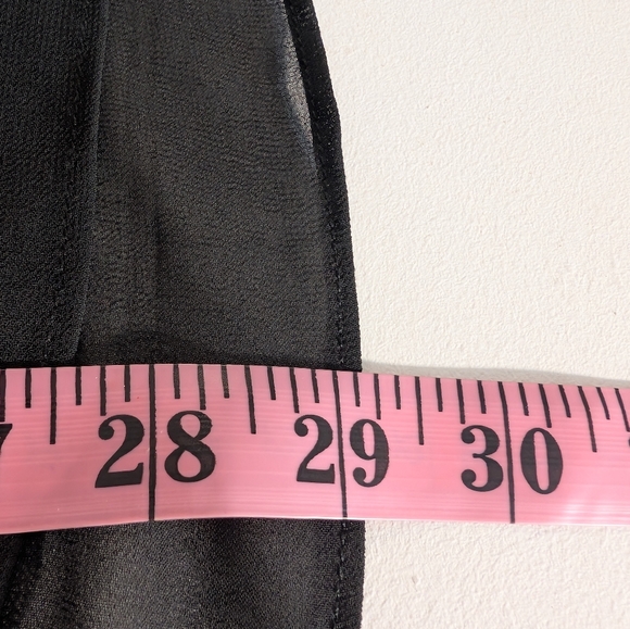 Torrid Elegant Black Women's Sheer Tank Top Size 3X NWT - Picture 8 of 11